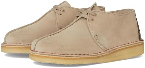 Amazon.com | Clarks Desert Trek Blue Nubuck 8.5 D (M) | Chukka